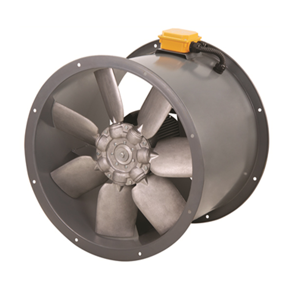 فن آکسیال سیلندری دمنده مدل DASP-KN100-4T-710-28deg (قطر 71 سانت سه فاز)