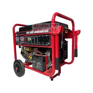 موتور برق تک فاز سه گانه سوز جیانگ دانگ اتوماتیک 8.5 کیلووات مدل JD8500THEB-LPG-NG