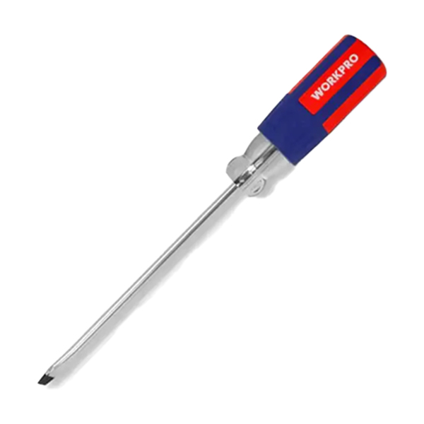 پیچ گوشتی دوسو دسته روکش دار سایز 6X150 میلیمتر ورک پرو مدل WP221124