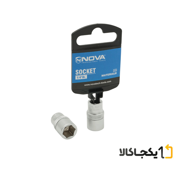 بكس تكی كوتاه 1/4 اينچ 10 ميليمتر نوا مدل 6410