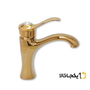 شیر روشویی طلایی