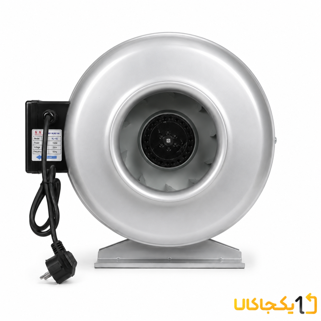 فن بین کانالی فلزی HNM مدل YJ-15 سایز 15