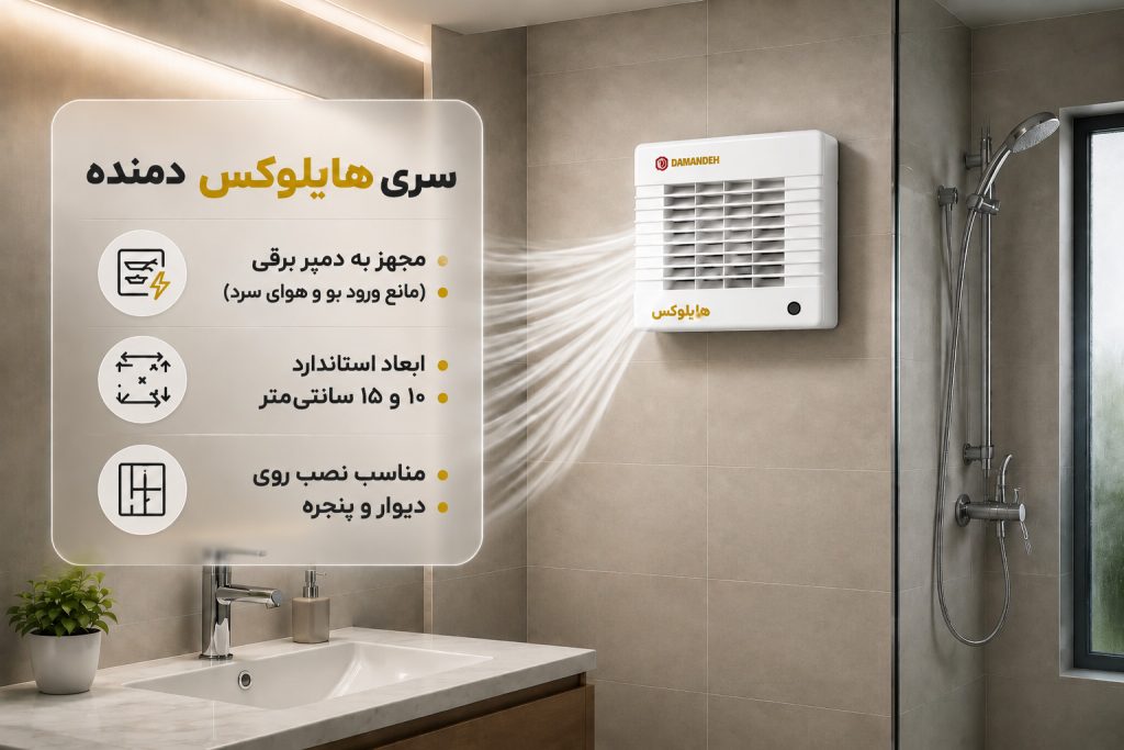 بهترین مارک هواکش دستشویی 4 سری هایلوکس دمنده