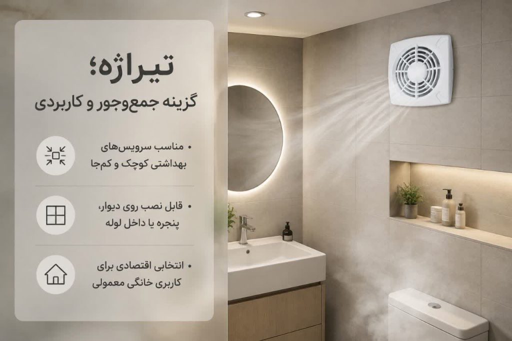 بهترین مارک هواکش دستشویی 11 تیراژه؛ گزینه جمعوجور و کاربردی